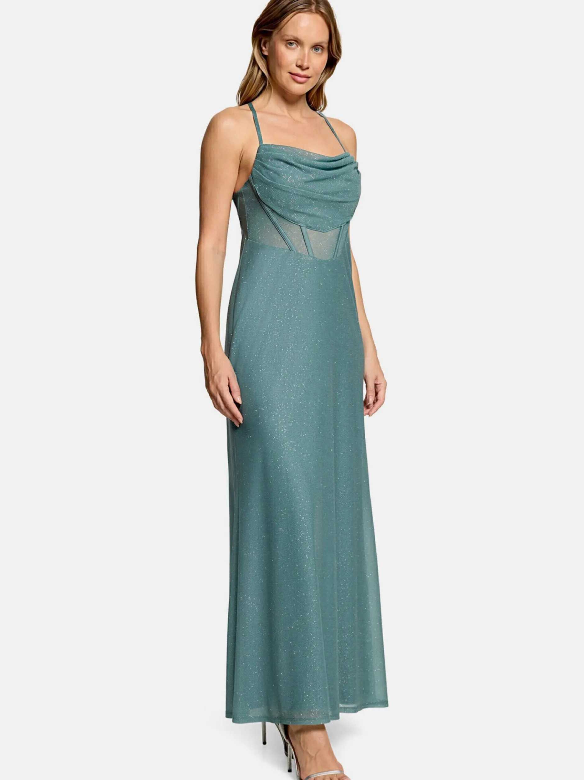 Vera Mont Damen Abendkleid in mint