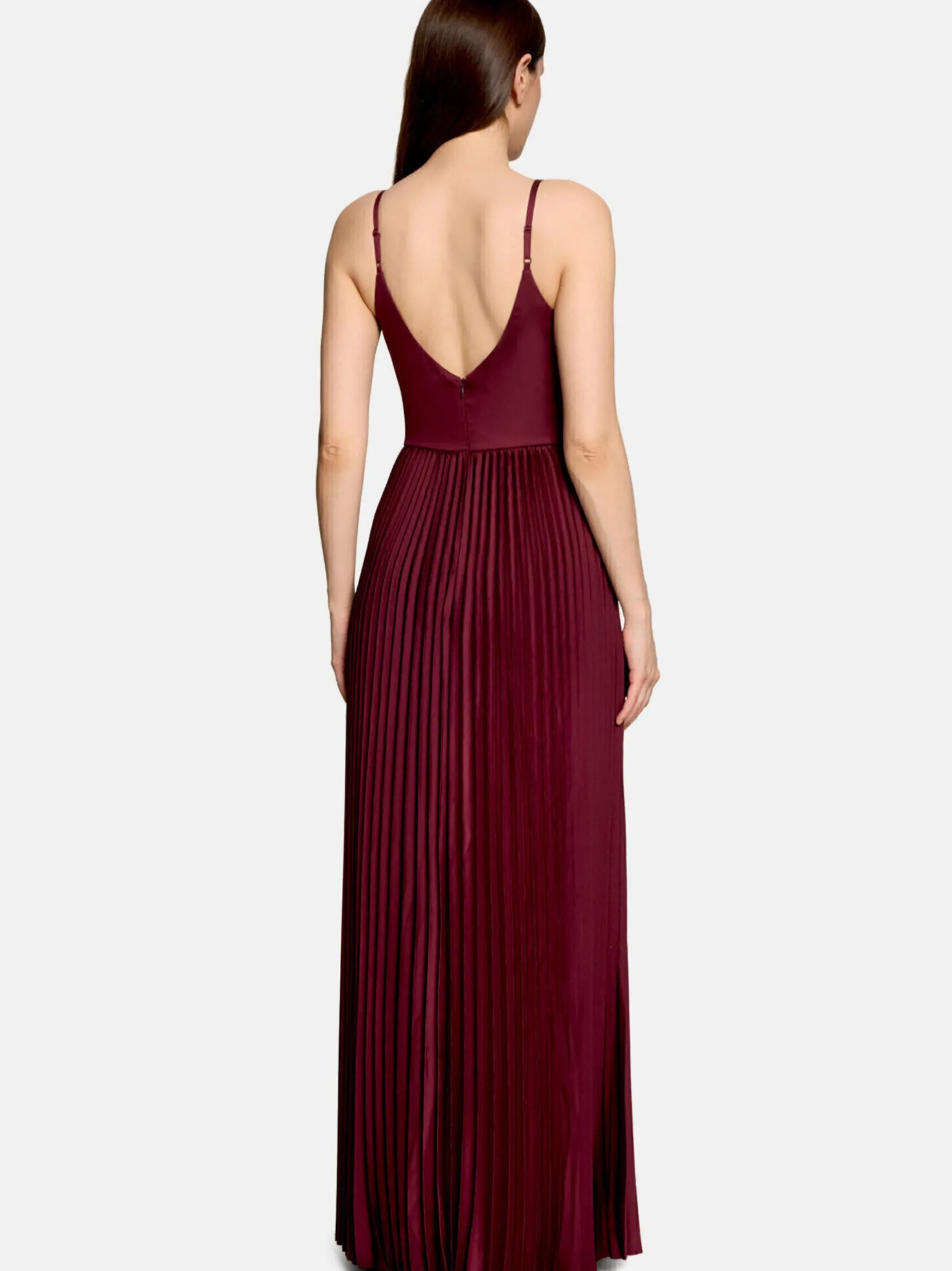 Vera Mont Damen Abendkleid in bordeaux