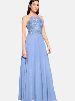 Vera Mont Damen Abendkleid in hellblau