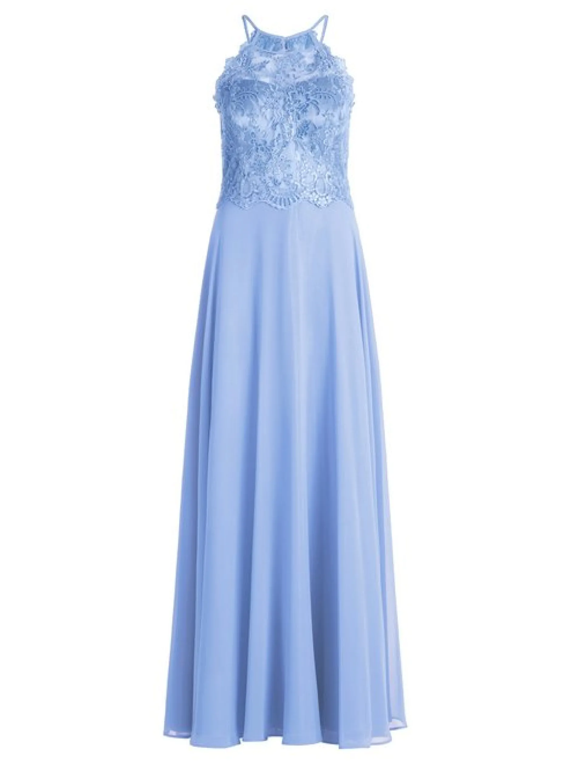 Vera Mont Damen Abendkleid in hellblau