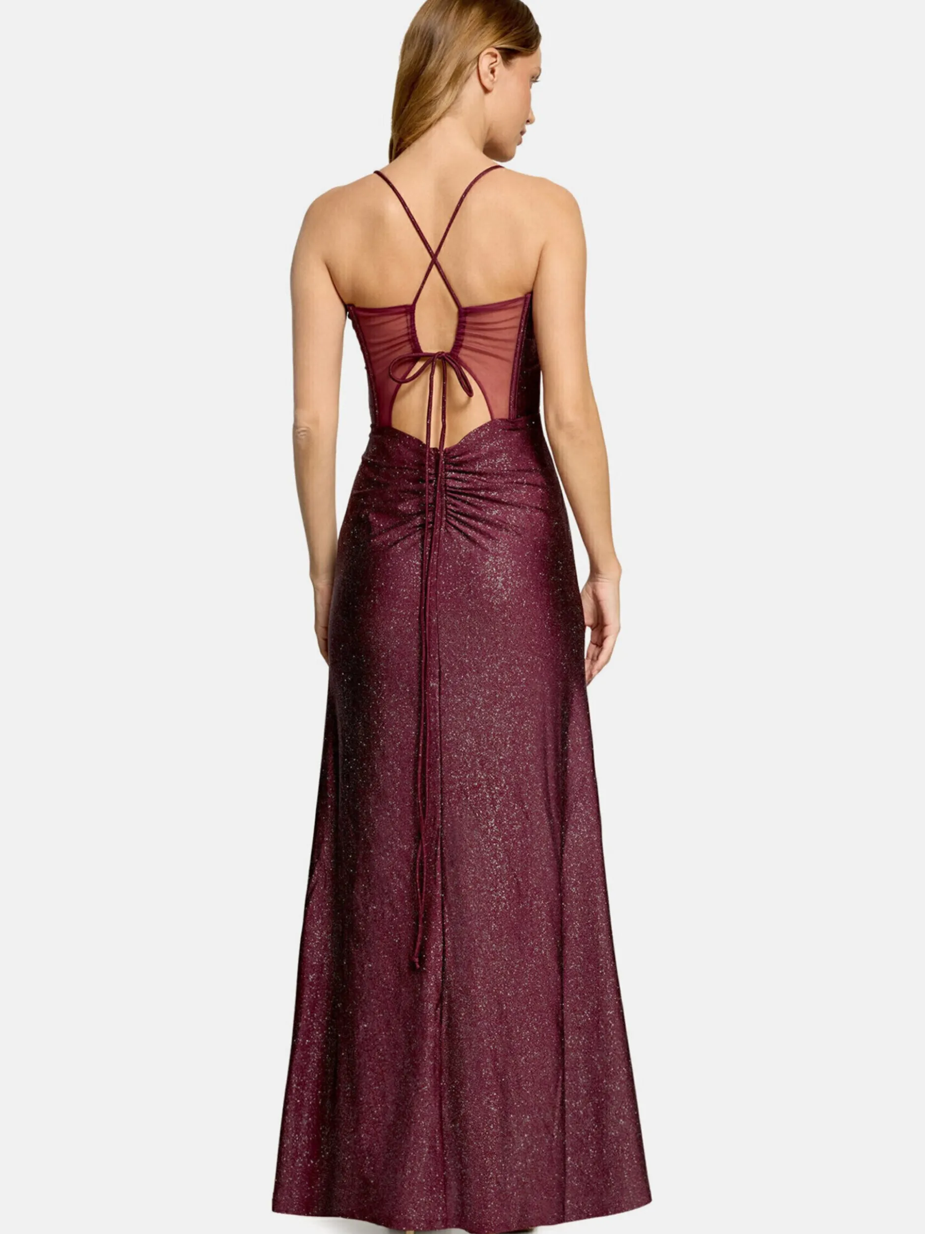 Vera Mont Damen Abendkleid in mehrfarbig