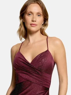 Vera Mont Damen Abendkleid in mehrfarbig