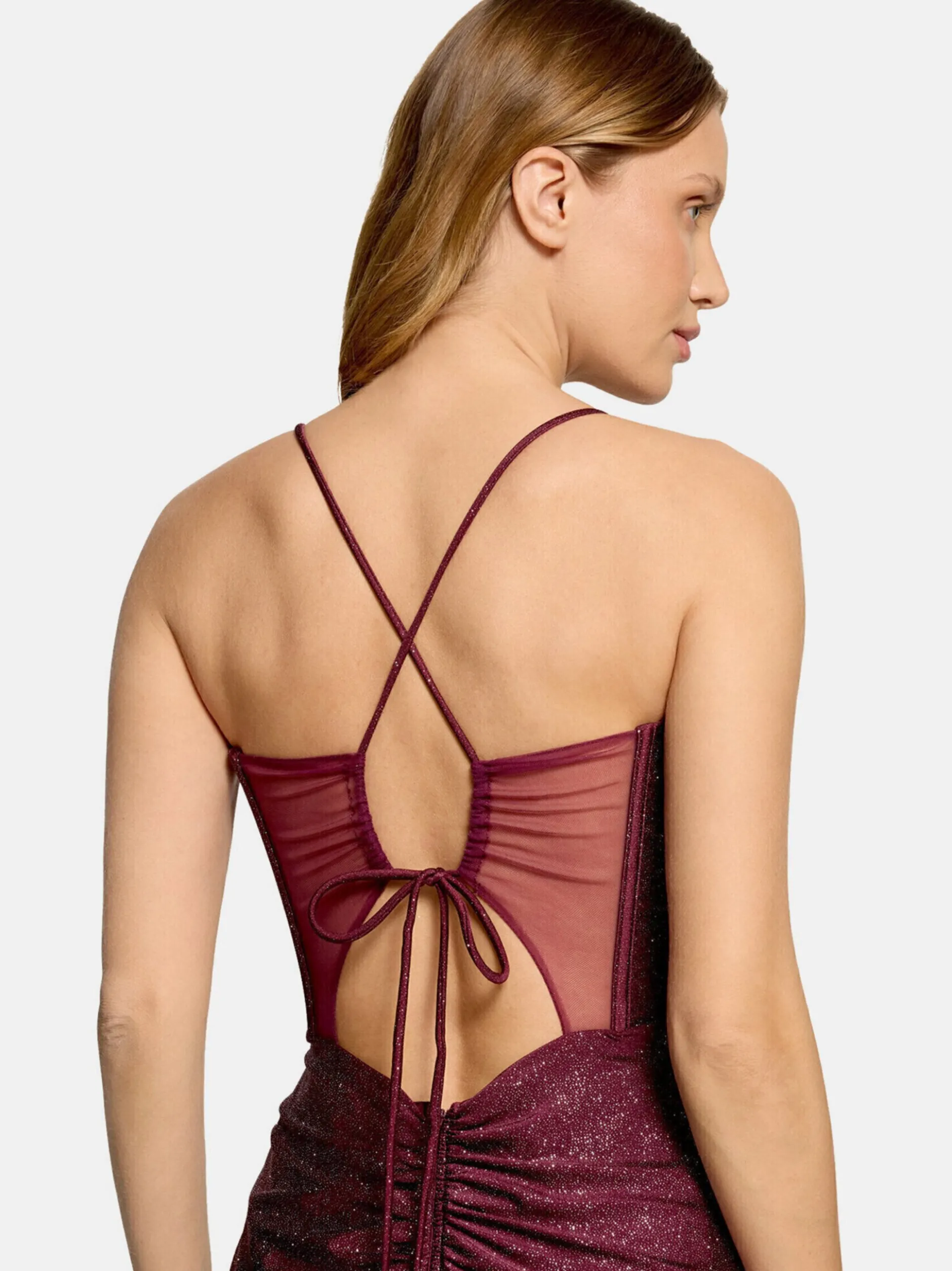 Vera Mont Damen Abendkleid in mehrfarbig