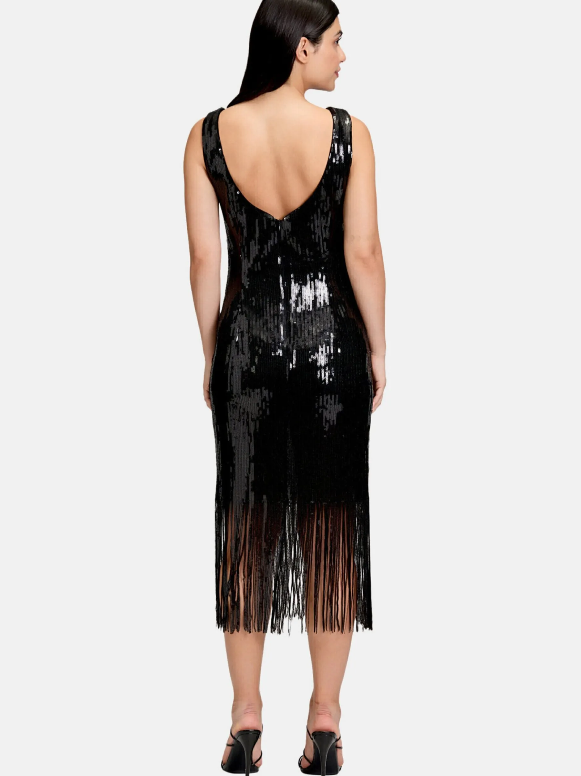 Vera Mont Damen Abendkleid in schwarz
