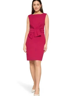 Vera Mont Damen Abendkleid in himbeer - Ärmel: ohne Arm