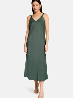 Vera Mont Damen Abendkleid in schilf