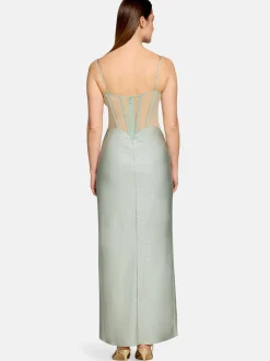 Vera Mont Damen Abendkleid in mint