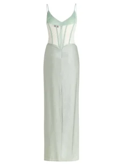 Vera Mont Damen Abendkleid in mint