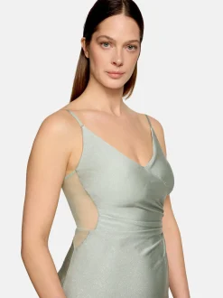 Vera Mont Damen Abendkleid in mint