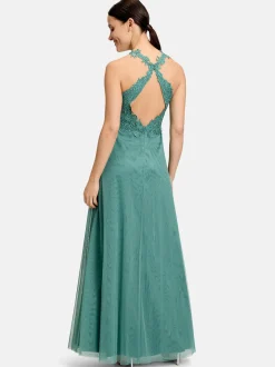 Vera Mont Damen Abiballkleid in smaragd petrol