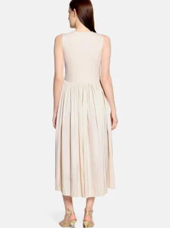 Vera Mont Damen Basic-Kleid in weiß