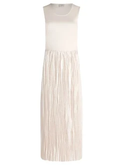 Vera Mont Damen Basic-Kleid in weiß