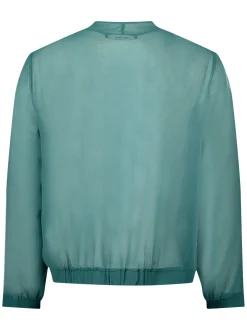 Vera Mont Damen Bolero in smaragd - Ärmel: langarm