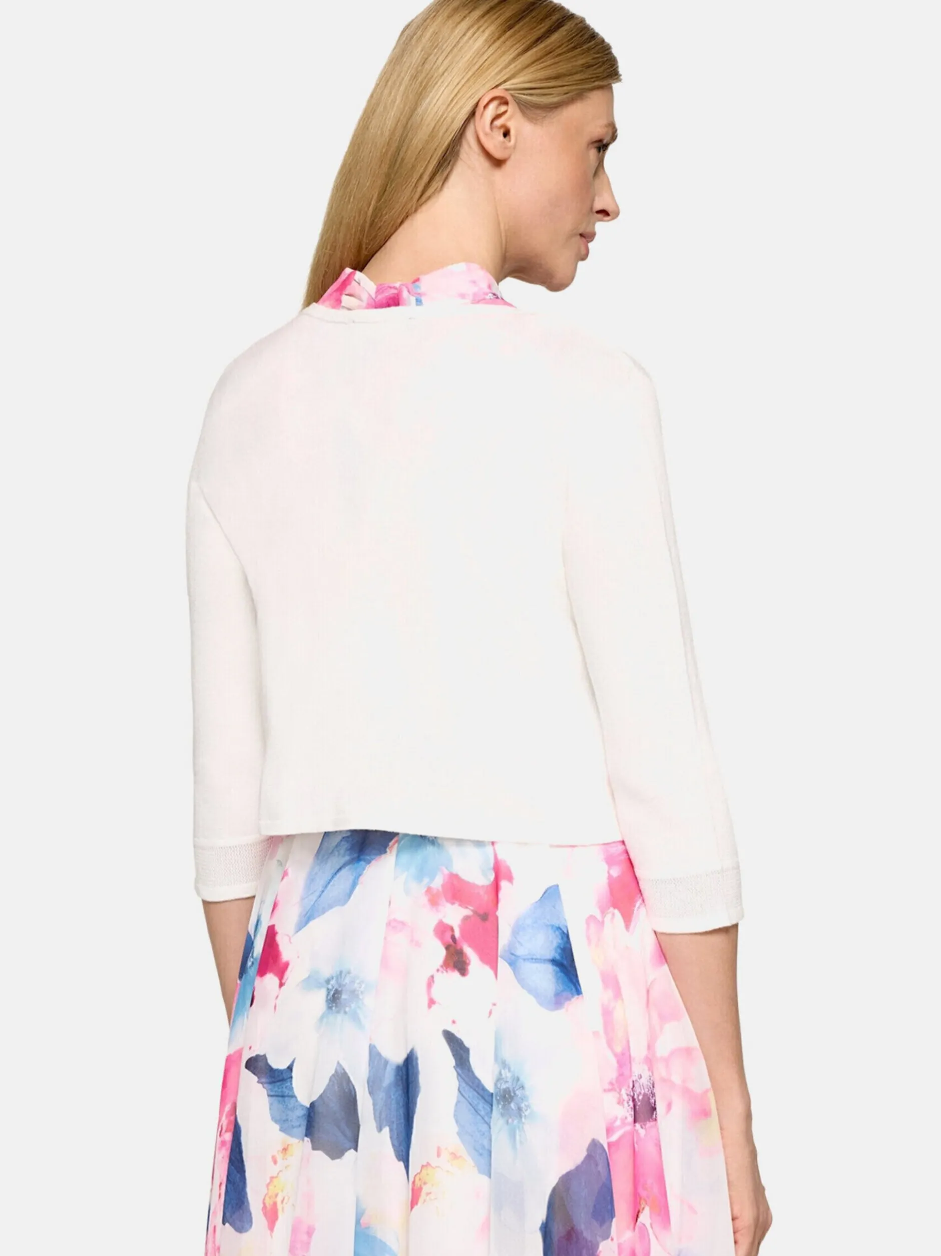 Vera Mont Damen Cardigan in weiß