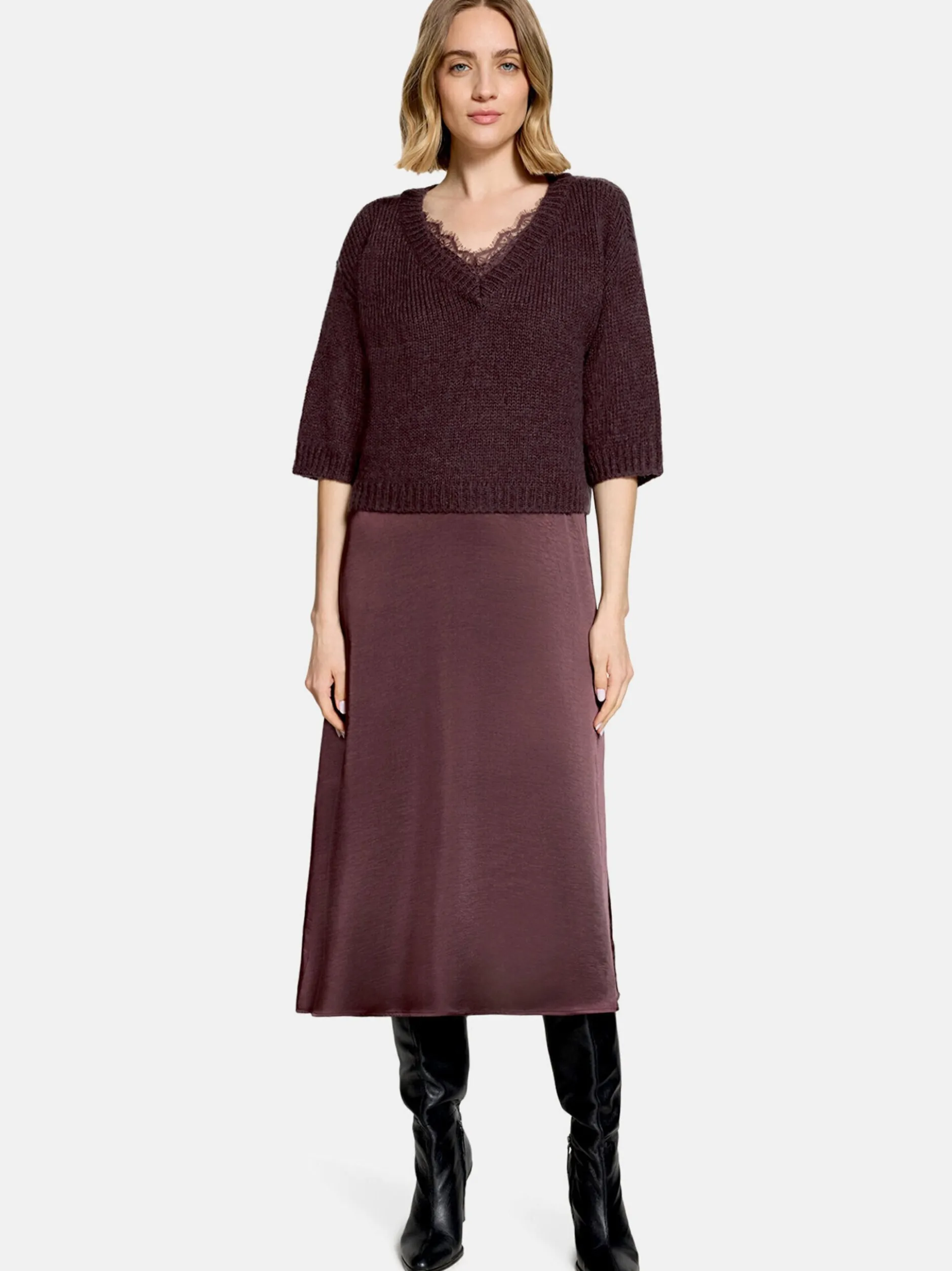 Vera Mont Damen Casual-Kleid in schwarz