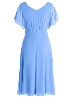 Vera Mont Damen Cocktailkleid in hellblau blau