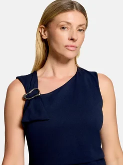 Vera Mont Damen Cocktailkleid in marine blau