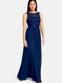 Vera Mont Damen Cocktailkleid in marine blau