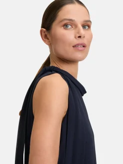 Vera Mont Damen Cocktailkleid in marine blau