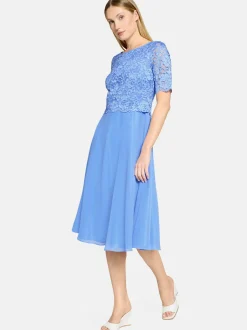 Vera Mont Damen Cocktailkleid in hellblau blau