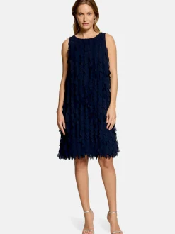 Vera Mont Damen Cocktailkleid in marine blau