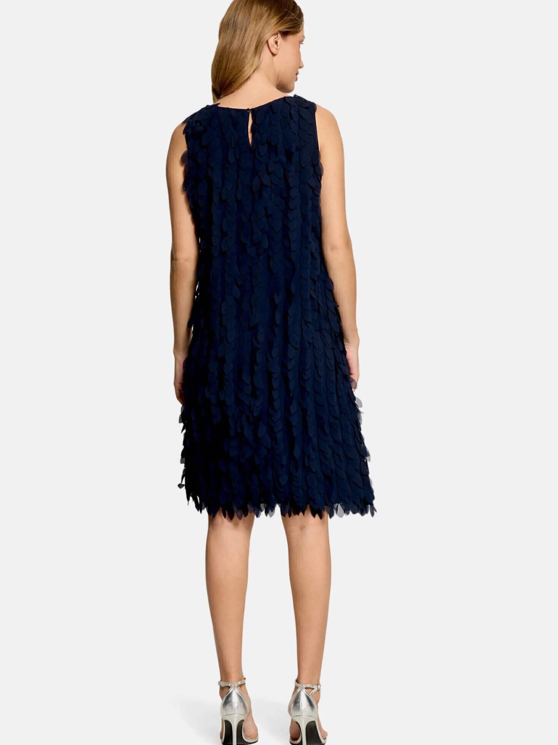 Vera Mont Damen Cocktailkleid in marine blau