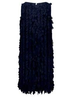 Vera Mont Damen Cocktailkleid in marine blau