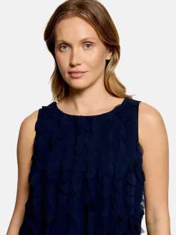 Vera Mont Damen Cocktailkleid in marine blau