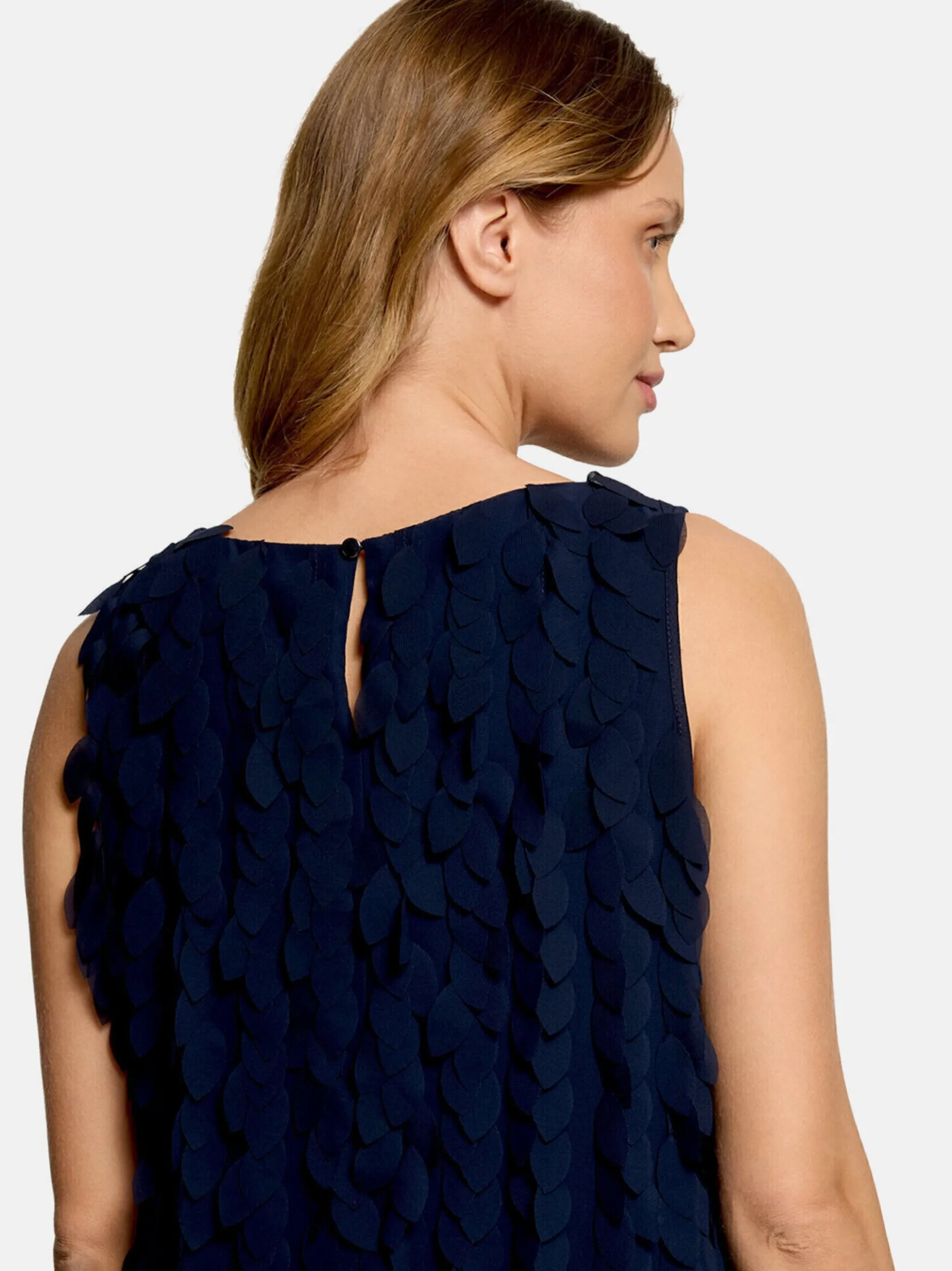 Vera Mont Damen Cocktailkleid in marine blau