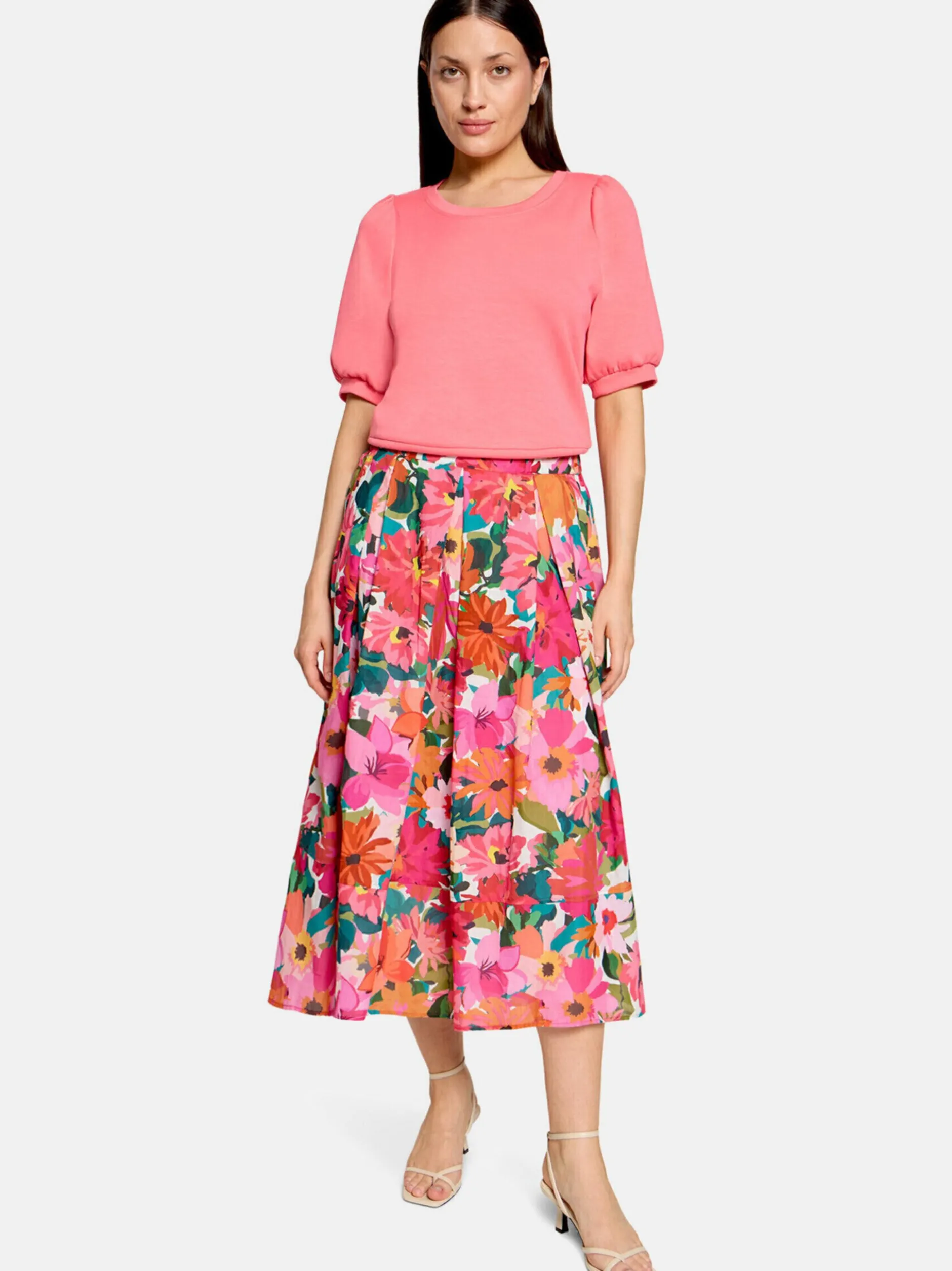 Vera Mont Damen Halbarm-Shirt in koralle