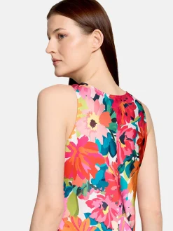 Vera Mont Damen Kleid in pink mehrfarbig