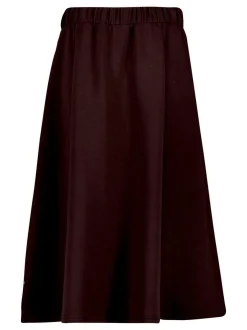 Vera Mont Damen Midirock in braun