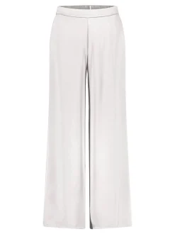 Vera Mont Damen Modern fit Hose in weiß