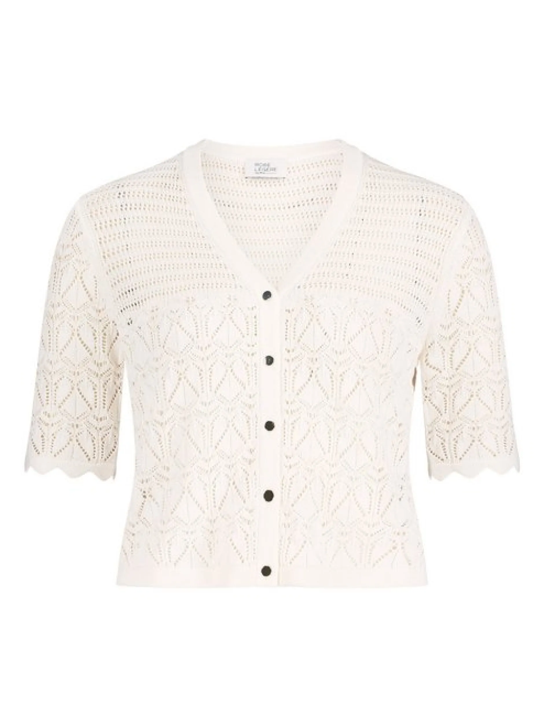 Vera Mont Damen Strickjacke in weiß