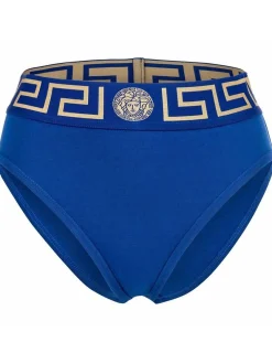 Versace Jeans Damen Slip 1er Pack in blau