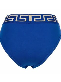 Versace Jeans Damen Slip 1er Pack in blau