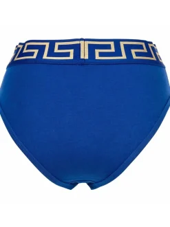 Versace Jeans Damen Slip 1er Pack in blau