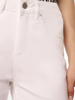 VG Damen Jeans in weiß - Länge: verkürzt