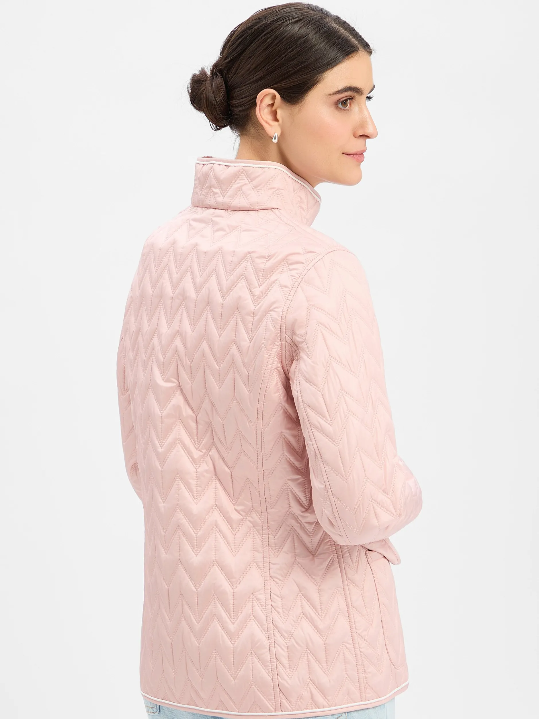 VG Damen Wendejacke in altrosa weiß