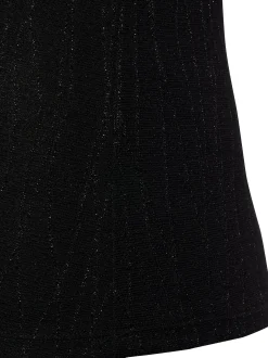 Vila Damen Langarmshirt - VIZoa in schwarz