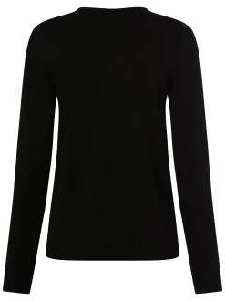 Vila Damen Pullover - VIRil in schwarz - Ärmel: langarm
