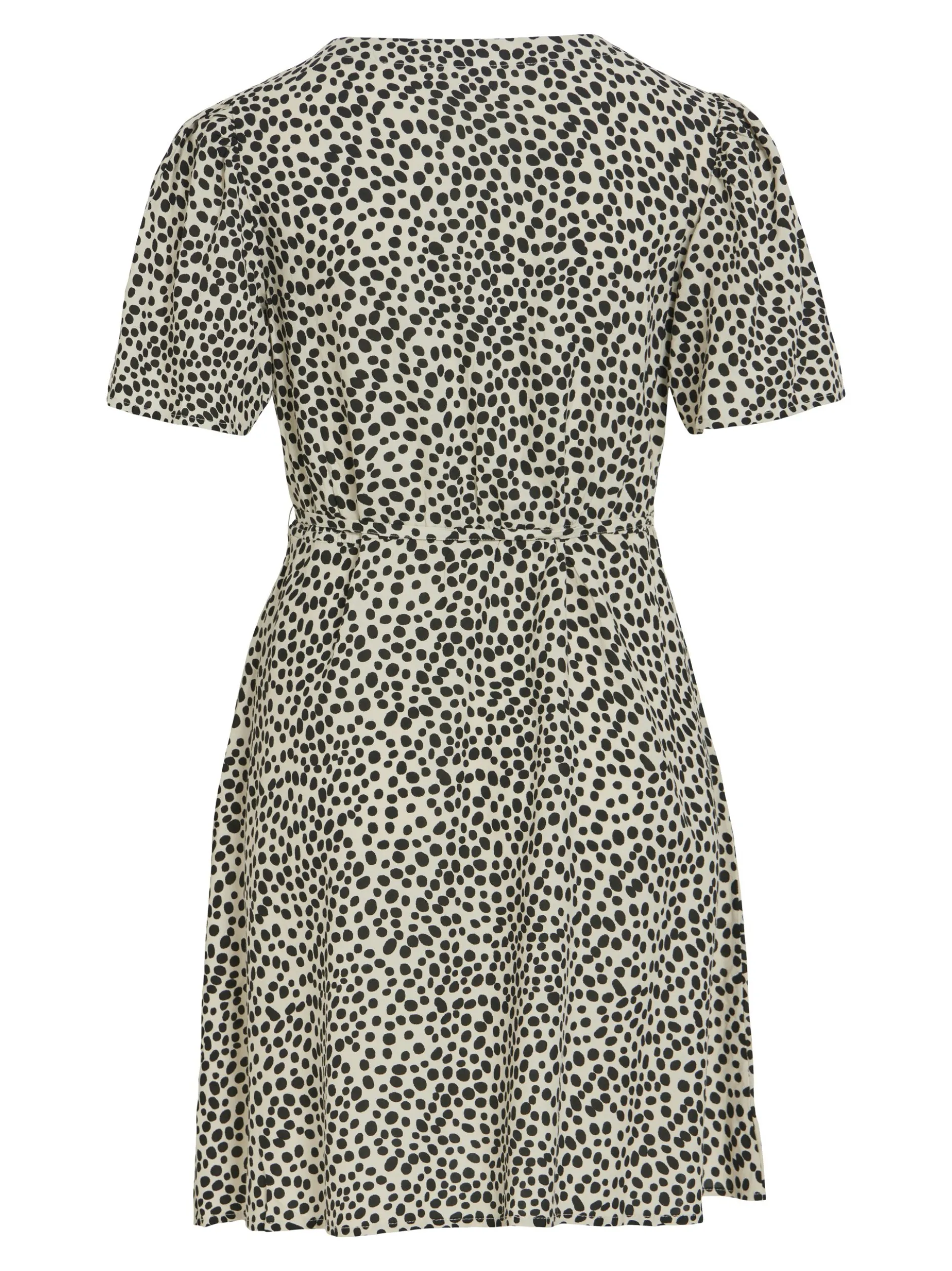 Vila Damen Sommerkleid - VIGrace in beige schwarz