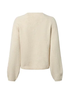 Vila Damen Strickpullover - VISapna in beige