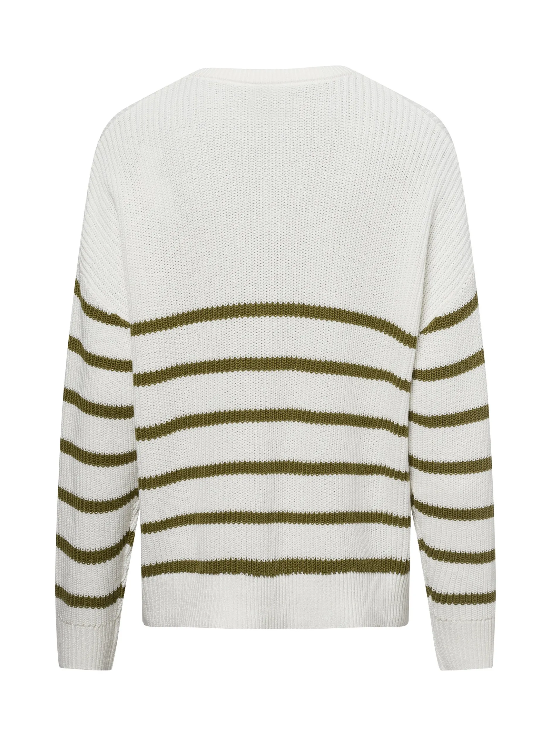 Vila Damen Strickpullover - VIChing in beige khaki