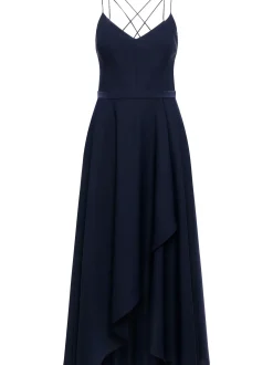 VM Damen Abendkleid in marine - Ausschnitt: V-Ausschnitt