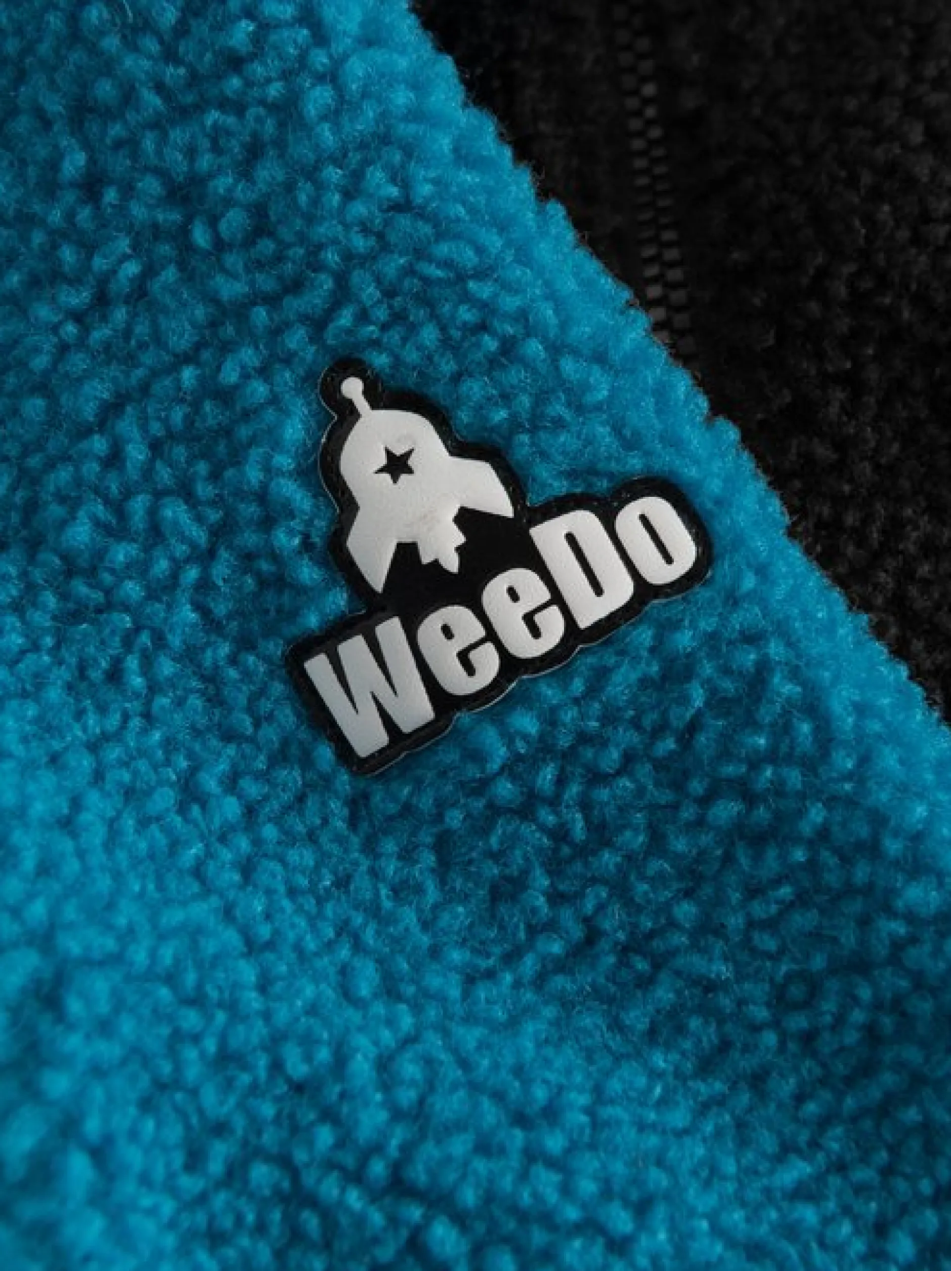 WeeDo Kinder Unisex Fleeceanzug in blau
