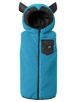 WeeDo Kinder Unisex Fleeceweste in blau
