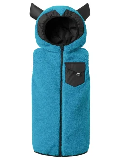 WeeDo Kinder Unisex Fleeceweste in blau