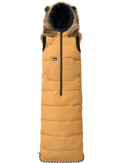 WeeDo Kinder Unisex Schlafsackweste in braun