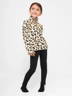 WeeDo MÃ¤dchen Langarmshirt in braun - Ärmel: langarm